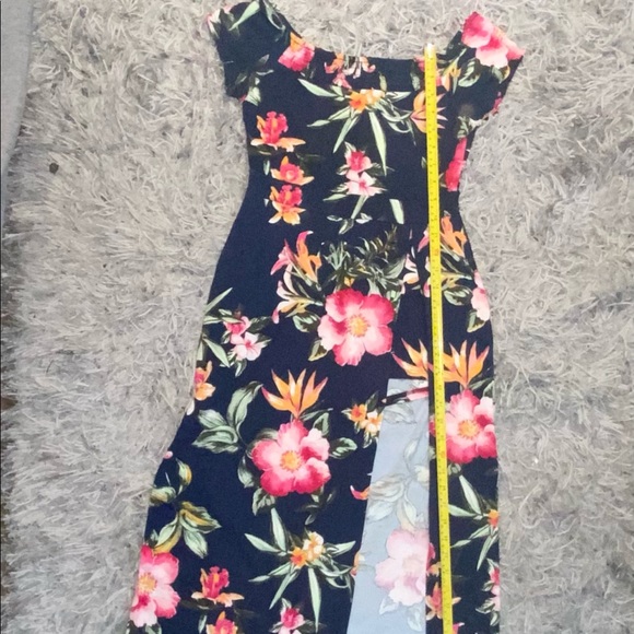 Floral Shorts Romper Dress - Picture 1 of 7